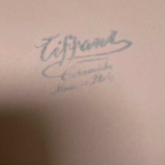 2 Vintage Tiffani Italian Pink Plates. - Picture 2 of 4